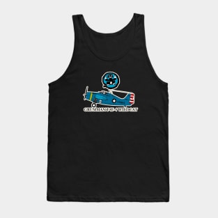 Grumman F4F-4 Wildcat - white Tank Top